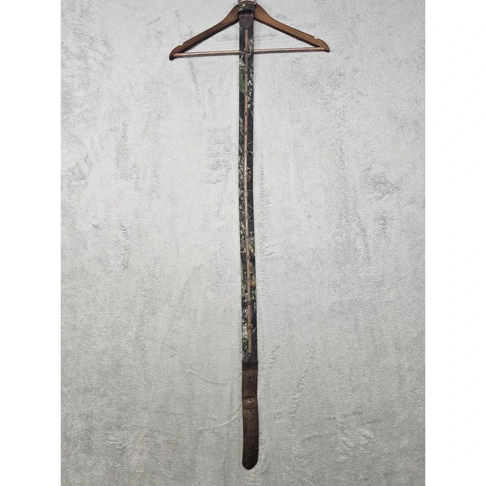 Camo Belt Genuine‎ Leather Lacing Men's XL 42-44 Men's Hunting Outdoors